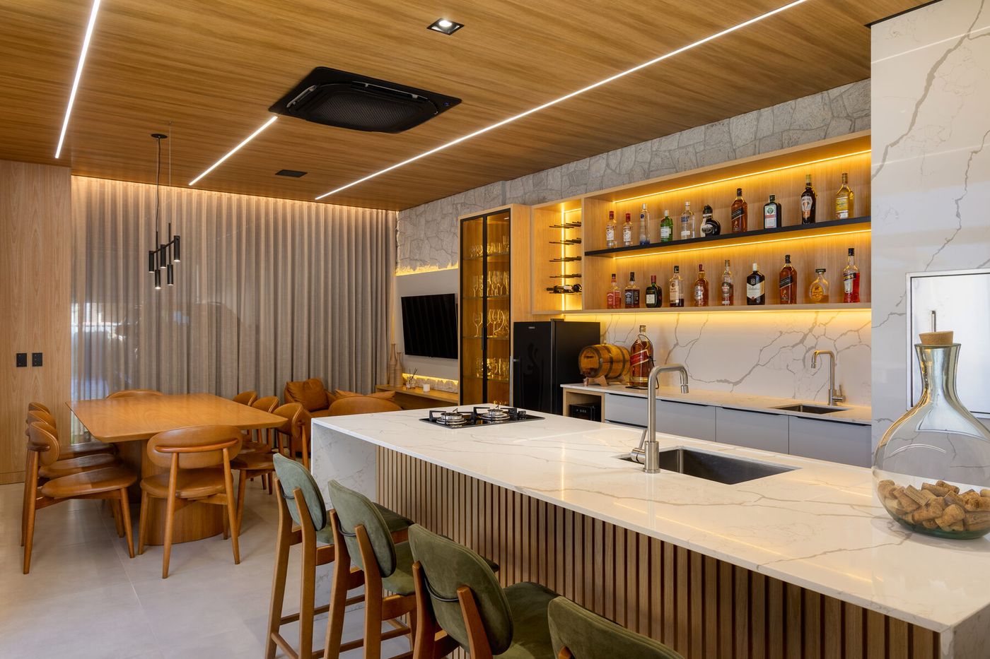 Residência P|F — 320M² — Blumenau SC